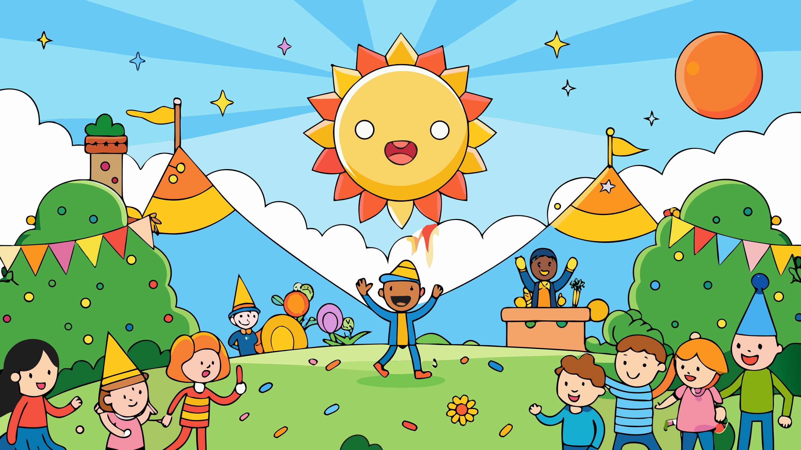 Поздравление с первым днём лета